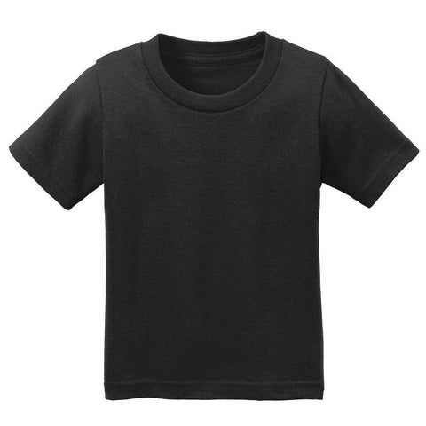 Black Shirt Short Sleeve Boy