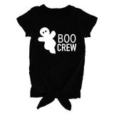 Boo Crew Shirt Mommy Me Black