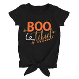 Fab Boo Lous Shirt Black Tie Gold Mommy Me