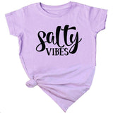 Salty Vibes Shirt Lavender Mommy And Me
