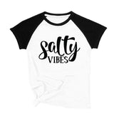 Salty Vibes Shirt Raglan Mommy And Me