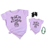 Sit On A Cactus Shirt Lavender Mommy And Me