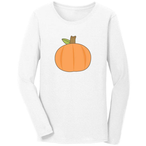 Thanksgiving Pumpkin Shirt Long Sleeve Adult