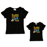 Turkey And Pie Oh My Shirt Black Mommy And Me