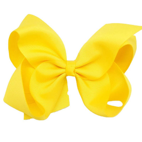 Yellow Knot Bow Ribbon