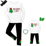 You Serious Clark Tree Outfit Top And Pants Mommy And Me